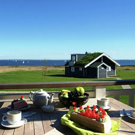 Ferienhaus Modern Bungalow With A Wood Stove And Sea View *